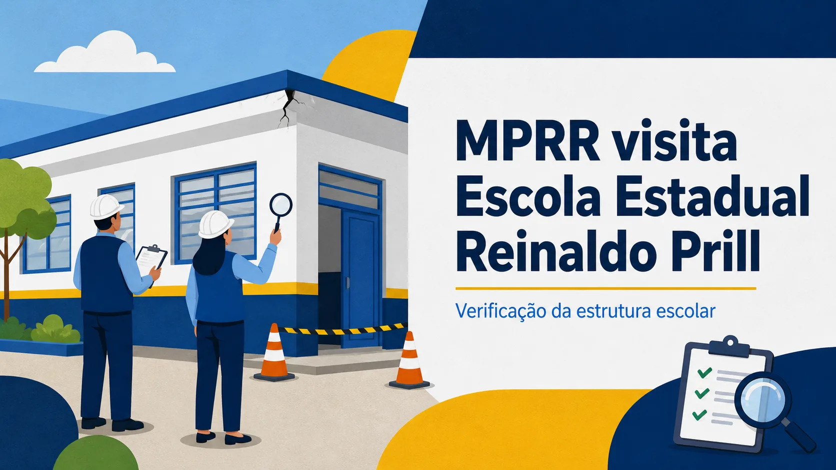 Imagem de destaque da notícia Ministério Público de Roraima visita Escola Estadual Reinaldo Prill
