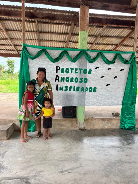 Foto da galeria: Comunidade indígena Jacaminzinho celebra o Dia dos Pais