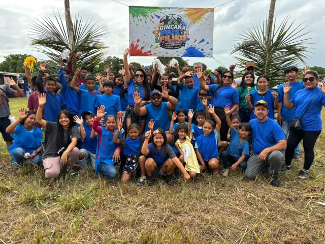 Foto da galeria: Escola Reinaldo Prill conquista 2º lugar em sua primeira participação na Gincana de Pais e Filhos.