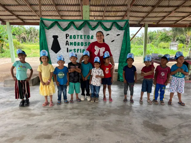 Foto da galeria: Comunidade indígena Jacaminzinho celebra o Dia dos Pais