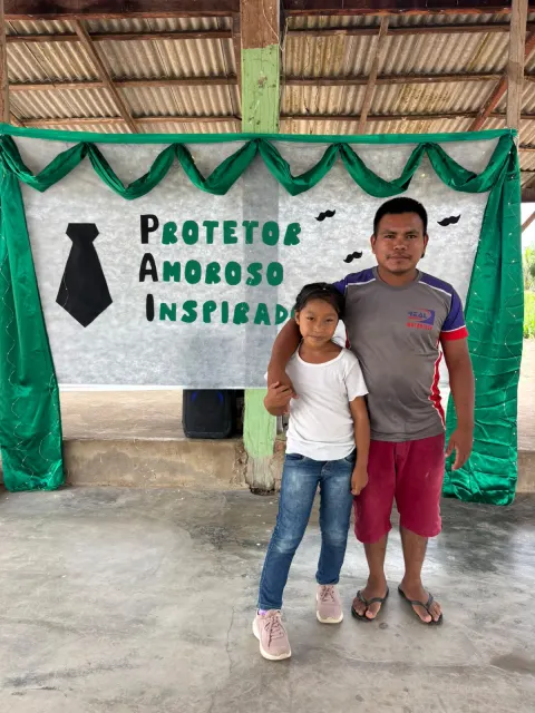 Foto da galeria: Comunidade indígena Jacaminzinho celebra o Dia dos Pais